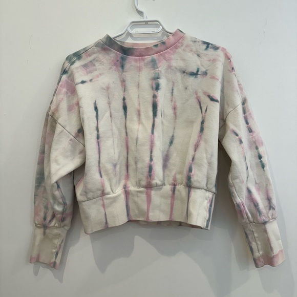 Old Navy Tie-Dye Cropped Crew-Neck Sweatshirt - Picture 3 of 7